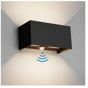 TREETALK Lampe d'extérieur 24 w avec détecteur de mouvement,éclairage ... pas cher