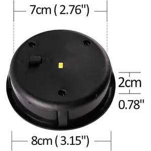 INEASICER Lanterne solaire Haut de remplacement Lumière solaire pour Lantern Panneau solaire Couvercle de lumière avec une ampoule LED,Lanterne solaire pas cher