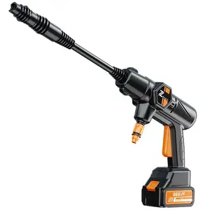 PRUMYA Nettoyeur haute pression sans fil, 100 bar,avec batteries de 30...
