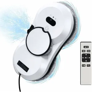 PRUMYA Robot Nettoyeur Vitres 5600 Pa, Robot Laveur de Vitre Automatique avec Fonction Pulvérisateur, Navigation Intelligente,Vendu parcdiscount