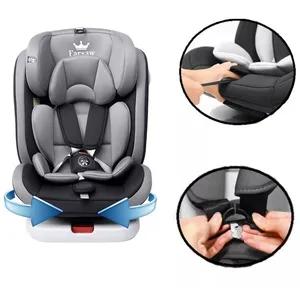 NSGMXT ISOFIX Siège Auto Bébé Siège Enfant Rotatif à 360° Groupe 9-36 kg / 0-12 ans, Noir, Farsaw pas cher