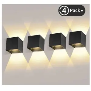 Choyclit - 4 Pièces Applique Murale led Exterieur 12W Appliques Murale... pas cher