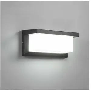 Applique Murale Extérieur Moderne LED 12W Étanche IP65 En Aluminium An... pas cher