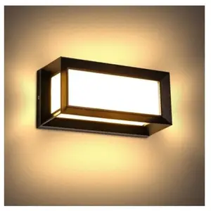 Choyclit - Applique Murale Exterieur 3000K 12W Moderne Aluminium Lumin... pas cher