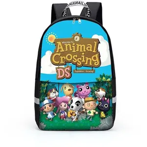 Sac à Dos Animal Crossing pour Enfants Cadeaux pour Garçon et Filles (...