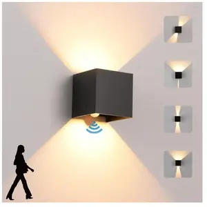 TREETALK Applique murale led 6 w pour intérieur/extérieur avec détecte... pas cher