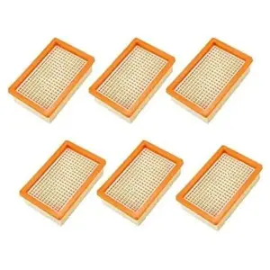 FOREHILL Lot de 6 Filtres pour Aspirateur Karcher MV4 MV5 MV6 WD4 WD5 ... pas cher