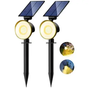 FOREHILL Lumiere Solaire Exterieur Lot de 2, Lampe Solaire Extérieur J... pas cher
