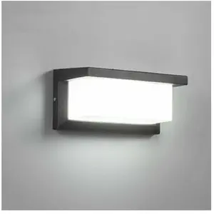 FOREHILL Applique Murale Extérieure Moderne Led 12W Étanche Ip65 Anthr... pas cher