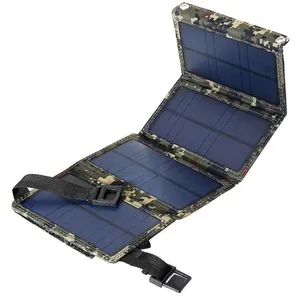 ZULBCEO Panneau solaire portable Panneau solaire pliable Panneau de charge solaire CamouflageVendu parcdiscount