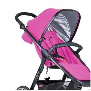 SANS Poussette Phil and Teds Smart Buggy V3 - Rouge - Mixte - 4 roues - Naissance - Poussette polyvalente - sport pas cher