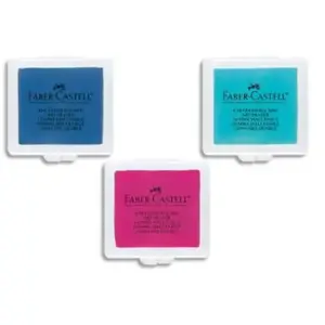 Faber-Castell pack 18 Gommes Mie de Pain Maléable Couleurs Trend pas cher