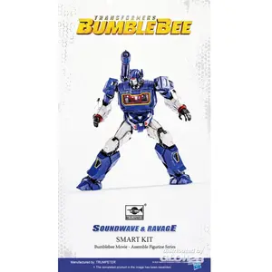Trumpeter Modelbouwpakket - Transformers BumbleBee Series 03112 SK05 TF-6 Soundwave en Ravage - Figuur Plastic - Trumpeter - Modelbouw
