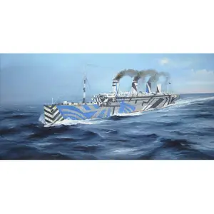 Trumpeter Modelbouwpakket Schepen - 03720 HMT Olympic - Oceaanstomer Olympische klasse - Passagiersschip Plastic - 1:200 - Modelbouw