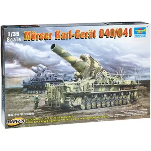 Trumpeter Karl 040/041 00215 Kit de modélisme mortier Modèle moyen pas cher