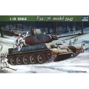 Trumpeter T-34/76 Modèle 1942 - Trumpeter Tu00905-Trumpeter pas cher