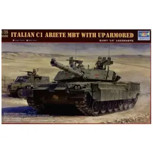 Char de bataille italien C1 Ariete avec blindage supplémentaire pas cher