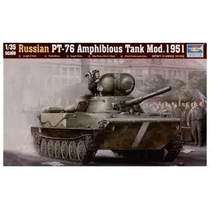 Trumpeter Char Amphibie Pt-76 Modèle 1951 - Trumpeter Tu00379-Trumpete...Vendu parrakuten