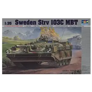 Schwedischer Schwerer Panzer Strv 103c - 1:35e - Trumpeter pas cher