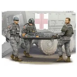 Trumpeter Figurines maquettes Modern U.S. Army-Stretcher Ambulance Team pas cher