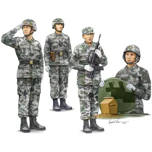 Figurines militaires : PLA Tank Crew Trumpeter pas cher