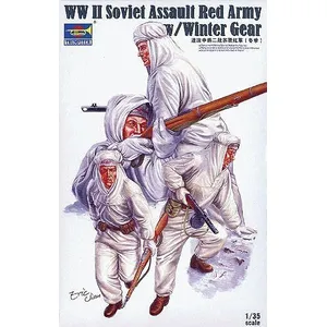 Trumpeter Trumpeter Wwii Soviet Assault Red Army In Winter Gear Figure Set (4-Piece) (135 Scale)Vendu parrakuten