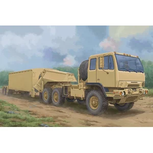 Trumpeter Modelbouwpakket Landbouwvoertuigen - 01098 M1088 FMTV Tractor met AN/TPY-2 X-Band Radar - Amerikaans Militair Voertuig Plastic - 1:35 - Modelbouw pas cher