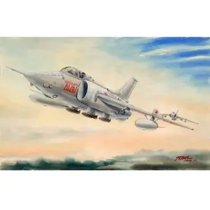 Trumpeter Maquette Avion : Nanchang Q-5c-Trumpeter pas cher