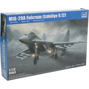 Trumpeter 001674 Mig-29a 1/72 MiG 29A Fulcrum (izdeliye9.12), multicolore pas cher