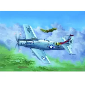 Trumpeter Maquette Avion : A-1h Ad-6 Skyraider-TrumpeterVendu parbol