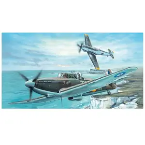 Trumpeter Maquette Avion : Boulton Paul Defiant F1 1940-Trumpeter pas cher