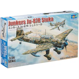Maquette Avion Junkers Ju-87r Stuka - TRUMPETER - Plastique - Adulte -...Vendu parbol