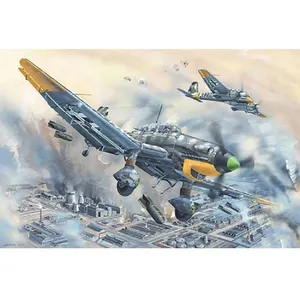 Comparateur de prix : Trumpeter 02424 Junkers Ju-87D-5 Stuka Bouwpakket Schaal 1:24