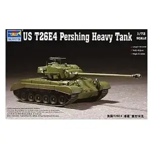 Comparateur de prix : Trumpeter Maquette Char : Us T26e-4 Pershing 1952-Trumpeter
