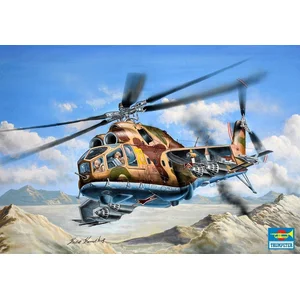 1:48 Trumpeter 05828 Mil Mi-24A Hind-B - Helikopter Plastic Modelbouwp...