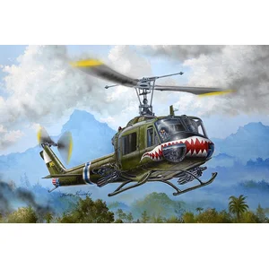 Trumpeter Modelbouwpakket Schepen - 05112 UH-1B Huey Gunship - Amerika...