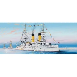 Trumpeter 05338 - Kit de modélisme Russian Navy Tsesarevich Battleship 1904 pas cher