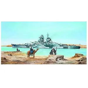 TRUMPETER Cuirassé français Richelieu 1943 pas cher