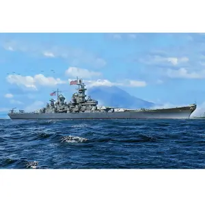1:700 Trumpeter 06748 USS Missouri BB-63 Battle Ship Plastic Modelbouw... pas cher