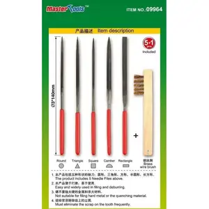 Trumpeter Assortiment Needle Set File - ?3x140mm pas cher