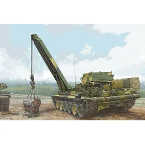 Trumpeter 09553 Russian BREM-1 Armoured Recovery Vehicle Bouwpakket Schaal 1:35 pas cher