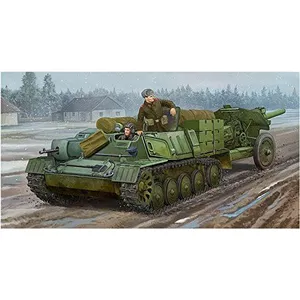 Trumpeter 09509 Modélisme Jeu de Soviet at P Tractor Artillerie pas cher