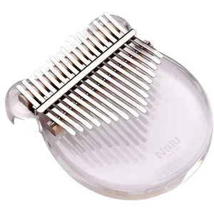 Muslady 17 touches Transparent Kalimba Pouce Piano Acrylique Matériel ...