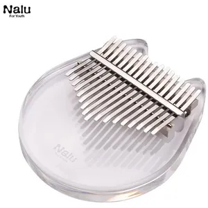 Muslady 17 touches Transparent Kalimba Pouce Piano Acrylique Matériel ...