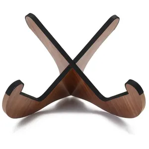 docooler Kalaok Portable Guitare Ukulele Violon En Bois Stand Crochet Pliable Support de Support pour Guitares Cadeaux De Noël Musical Strings Instrument Partie