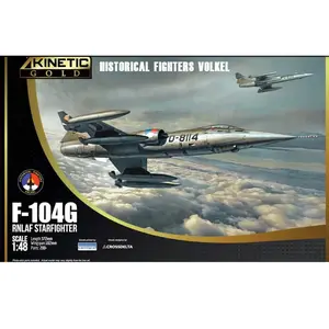 F-104g Rnlaf Starfighter Pays-Bas - Maquette D'avion Kinetic 5348090-Kinetic pas cher
