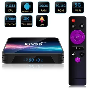 PIMPIMSKY TV Box Android TV Box Android 12 TV Box H616 Quad-2G+16G Cor... pas cher
