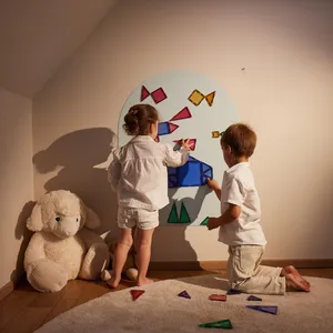 Cleverclixx Sticker mural magnétique Clever Blue pas cher