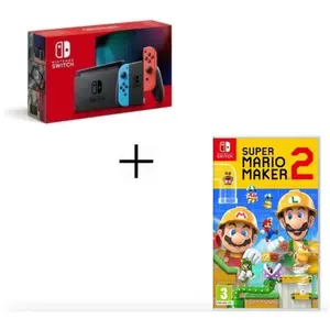 CONSOLE NINTENDO SWITCH + SUPER MARIO MAKER 2Vendu parcdiscount