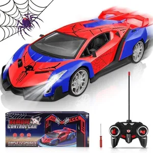 Voiture Télécommandée Enfant RC Voiture Jouet Voiture Radiocommandée Garçon Fille Cadeau Noël pas cher